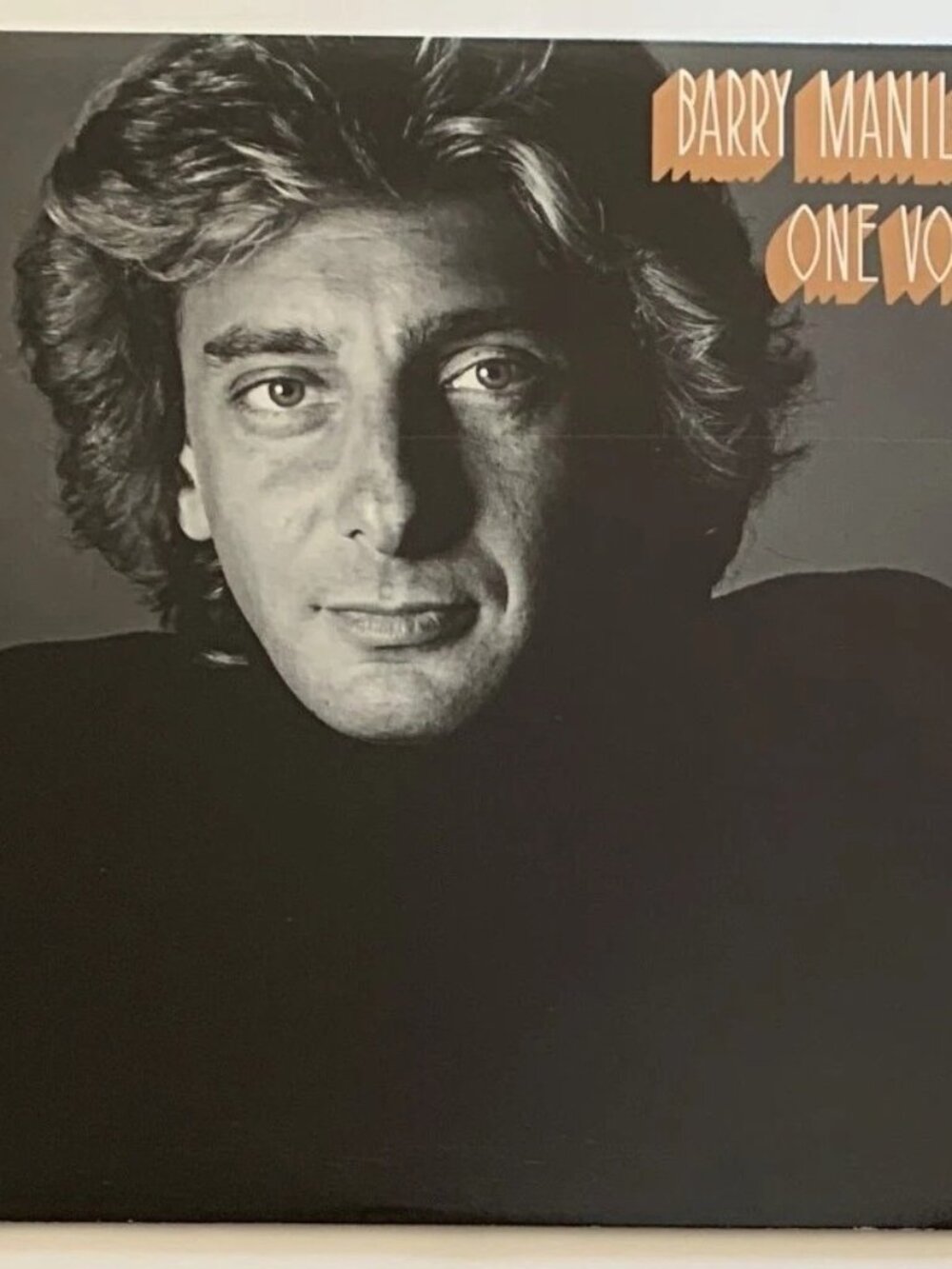 Barry Manilow - One Voice - 1979 Original LP Vinyl Record - Lyrics Inner Sleeve